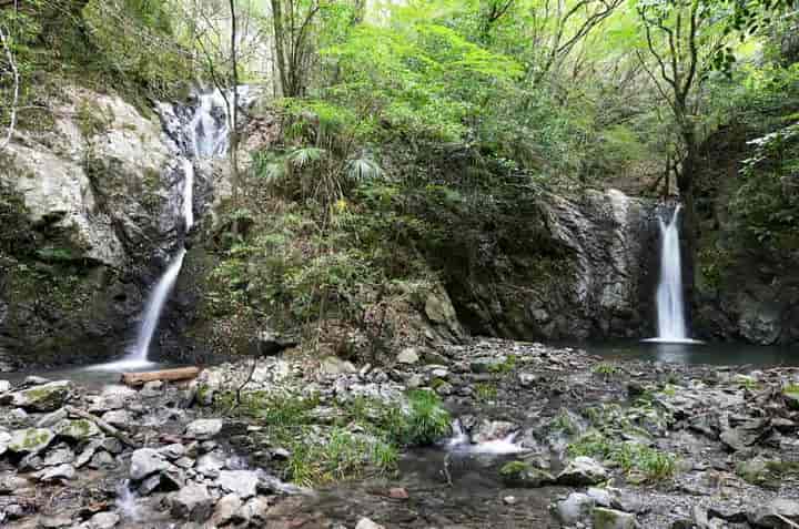 三滝渓谷・二見滝 